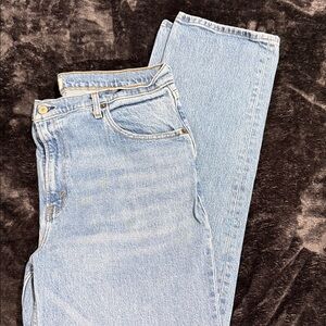 Abercrombie & Fitch Light Blue Straight Leg Jeans